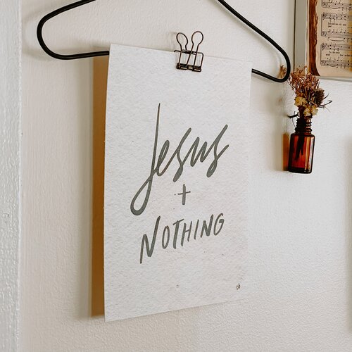 Jesus + Nothing