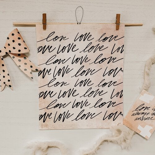 Lots of Love Print