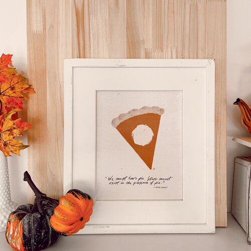 Pumpkin Pie Print