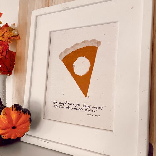 Pumpkin Pie Print