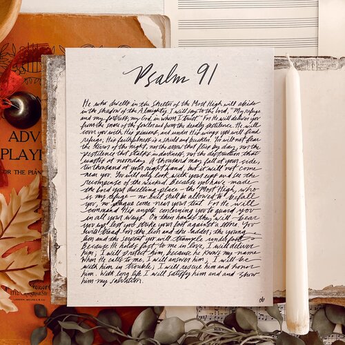 Psalm 91 Print