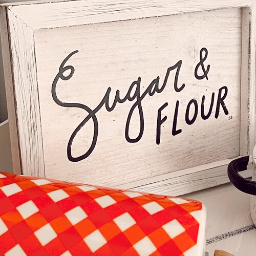 Sugar and Flour Print